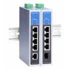 EDS-G205A-4PoE Series MOXA 5-port full Gigabit unmanaged Ethernet switches with 4 IEEE 802.3af/at PoE ports 